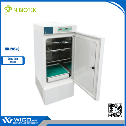 Tủ Ấm Lắc Có Làm Lạnh N-Biotek Hàn Quốc NB-205VQ | 230 Lít