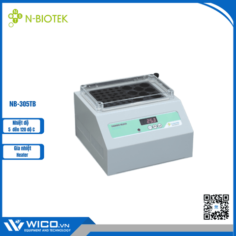 Bể Ổn Nhiệt Khô / Block Ổn Nhiệt N-Biotek Hàn Quốc NB-305TB| Tối Đa 120 độ