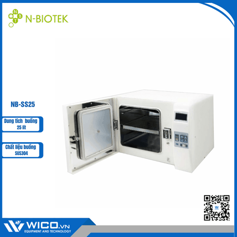 Nồi Hấp Tiệt Trùng Để Bàn N-Biotek Hàn Quốc NB-SS25 | 15 lít
