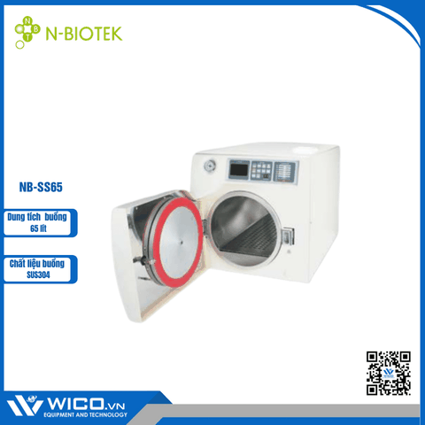 Nồi Hấp Tiệt Trùng Để Bàn N-Biotek Hàn Quốc NB-SS65 | 65 lít