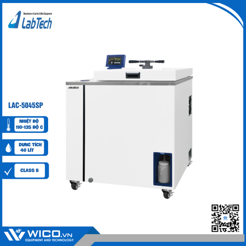 Nồi Hấp Sấy Chân Không Labtech Hàn Quốc LAC-5045SP | 40 Lít
