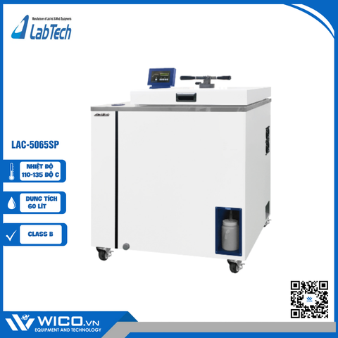Nồi Hấp Sấy Chân Không Labtech Hàn Quốc LAC-5065SP | 60 Lít