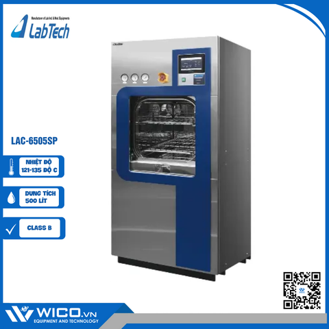 Nồi Hấp Sấy Chân Không Labtech Hàn Quốc LAC-6505SP | 500 Lít