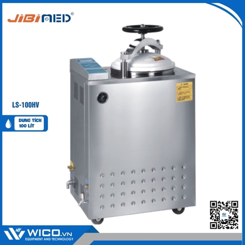 Nồi Hấp Sấy Chân Không Jibimed LS-100HV | 100 Lít