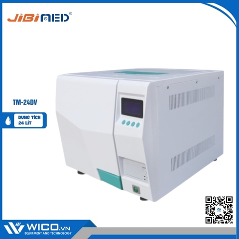 Nồi Hấp Sấy Chân Không Để Bàn Jibimed TM-24DV | 24 Lít