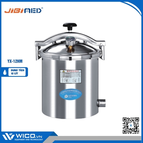Nồi Hấp Tiệt Trùng Để Bàn Jibimed YX-12HM