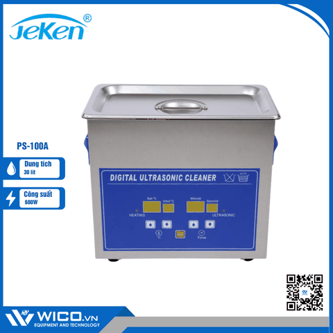 Bể Rửa Siêu Âm Hiện Số Jeken Trung Quốc PS-100A | 30 Lít