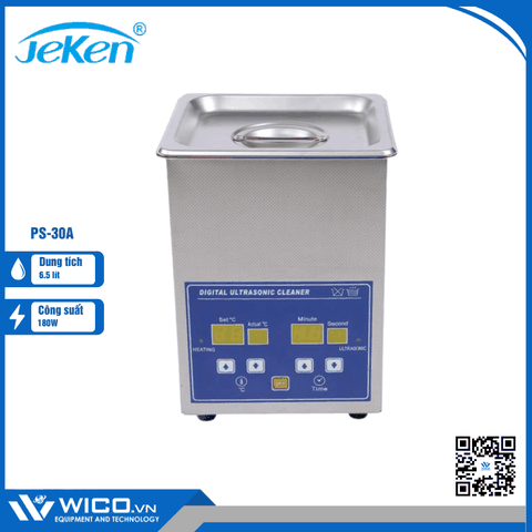 Bể Rửa Siêu Âm Hiện Số Jeken Trung Quốc PS-30A | 6.5 Lít