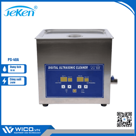 Bể Rửa Siêu Âm Hiện Số Jeken Trung Quốc PS-40A | 10 Lít