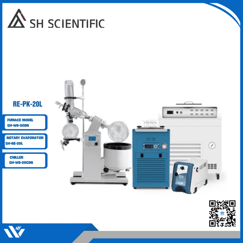 Hệ Thống Cô Quay Chân Không SH Scientific Hàn Quốc RE-PK-20L | 20 Lít