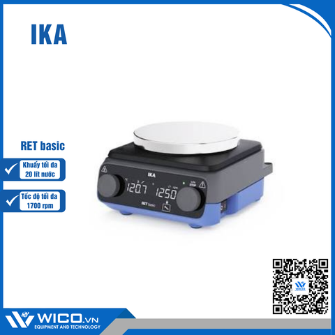 Máy Khuấy Từ 1700 vòng/phút IKA RET basic | 20 lít