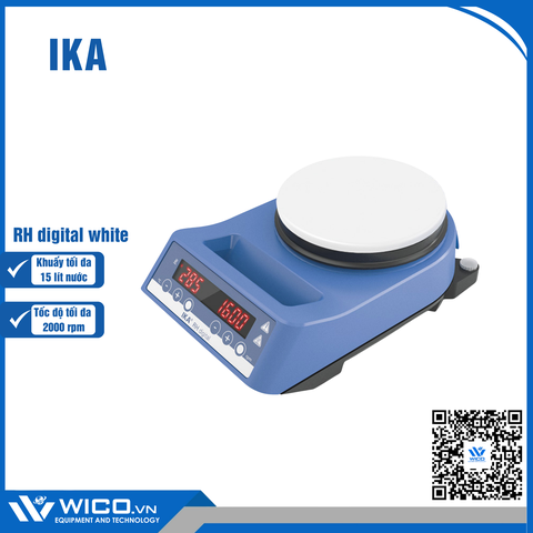 Máy Khuấy Từ 2000 vòng/phút IKA RH digital white | 15 lít