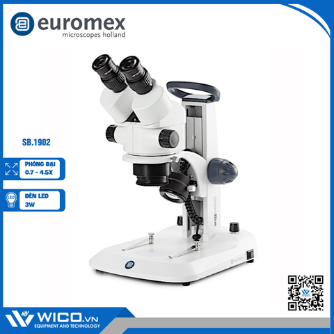 Kính Hiển Vi Soi Nổi Euromex SB.1902 | 7 Đến 45 Lần