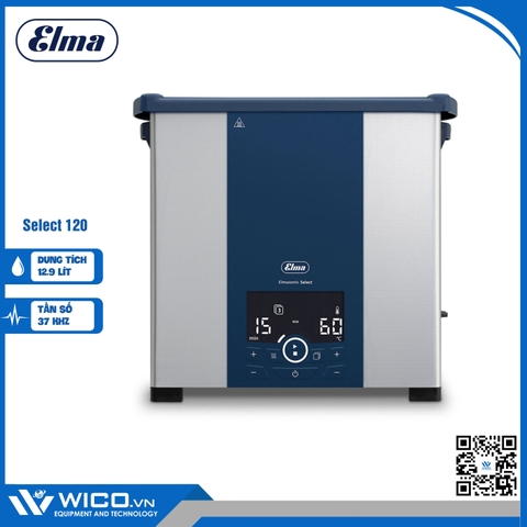 Bể Rửa Siêu Âm Elma Có Gia Nhiệt Select 120 | 12.9 Lít