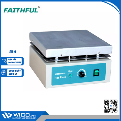 Bếp Gia Nhiệt 320 Độ C Hiện Số Faithful SH-9 | 400x600mm