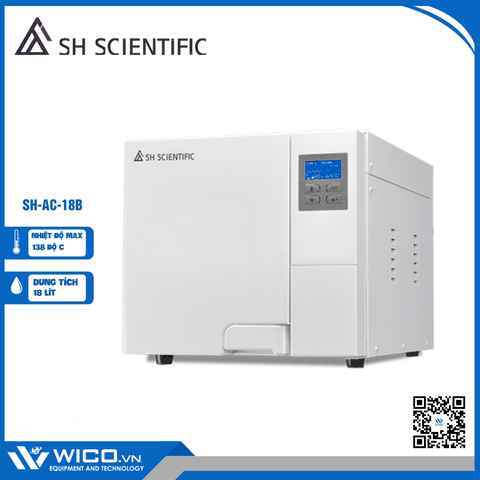 Nồi Hấp Tiệt Trùng Để Bàn 18 Lít SH Scientific Hàn Quốc SH-AC-18B | Class B