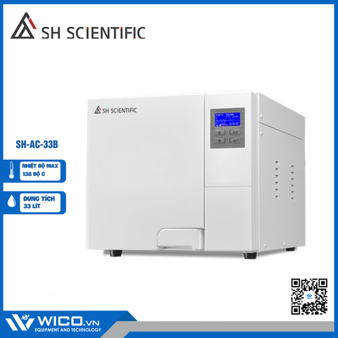 Nồi Hấp Tiệt Trùng Để Bàn 33 Lít SH Scientific Hàn Quốc SH-AC-33B