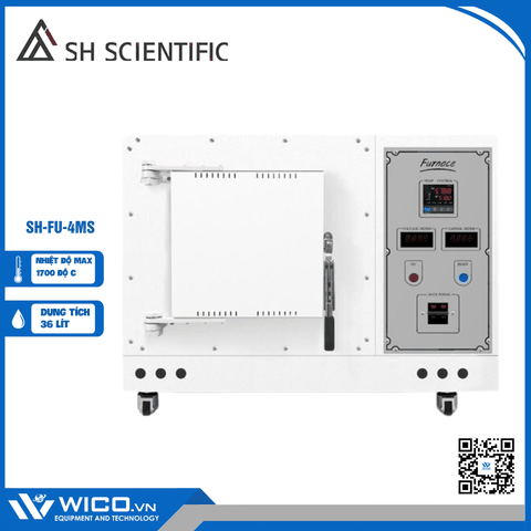 Lò Nung 1700 Độ C SH Scientific Hàn Quốc SH-FU-4MS | 4.5 Lít