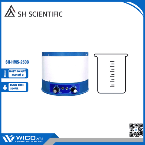 Bếp Đun Cốc Đong Có Khuấy Từ SH Scientific Hàn Quốc SH-HMS-250B