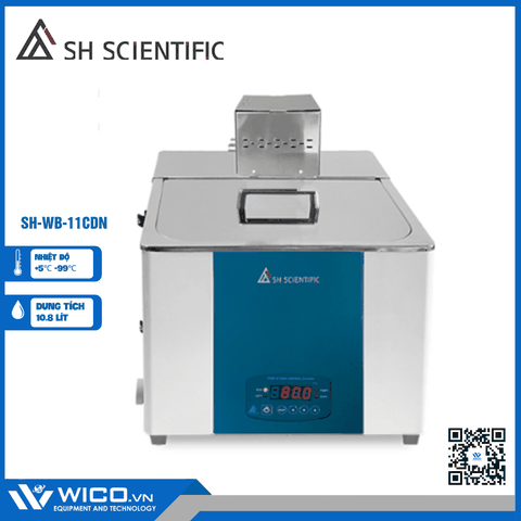 Bể Điều Nhiệt Tuần Hoàn 99 Độ SH Scientific Hàn Quốc SH-WB-11CDN | 10.8 Lít