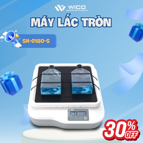 Máy Lắc Tròn Dlab SK-O180-S | Màn hình LED
