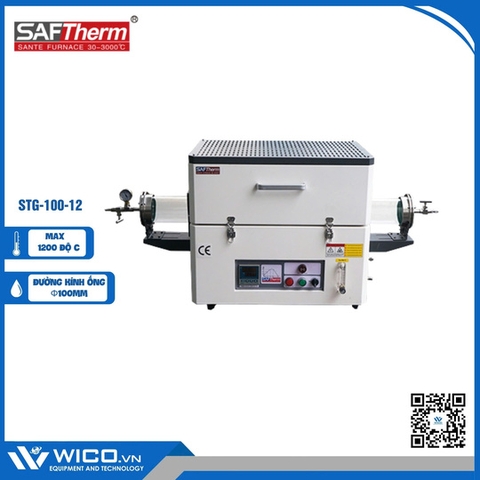 Lò Nung Ống Dạng Mở 1200 Độ Saftherm STG-100-12 | Φ100mm