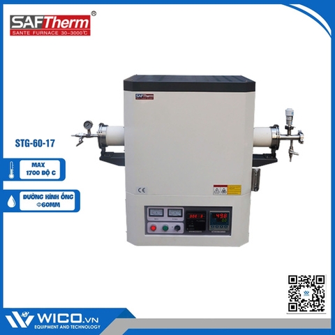 Lò Nung Ống 1700 Độ Saftherm STG-60-17 | Φ60mm