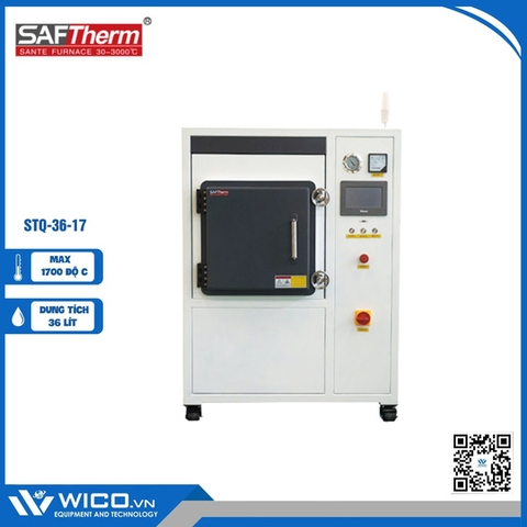 Lò Nung Chân Không Atmosphere 1700 Độ Saftherm STQ-36-17 | 36 Lít
