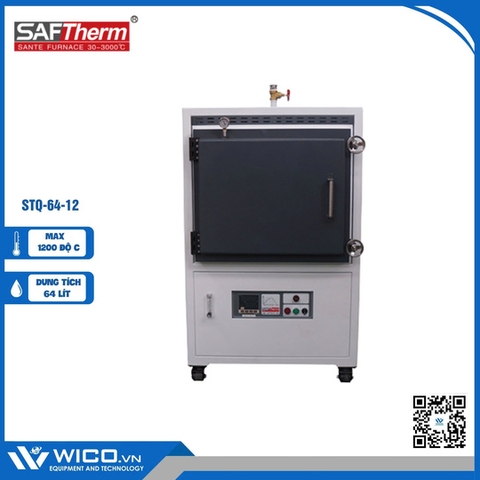 Lò Nung Chân Không Atmosphere 1200 Độ Saftherm STQ-64-12 | 64 Lít