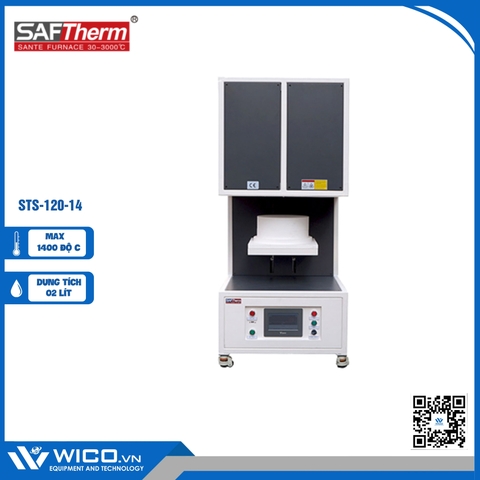 Lò Nung Nha Khoa 1400 Độ Saftherm STS-120-14 | 2 Lít