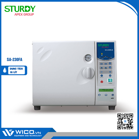 Nồi Hấp Tiệt Trùng Để Bàn Sturdy SA-230FA | 16 Lít