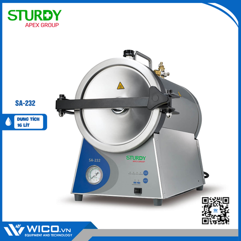 Nồi Hấp Tiệt Trùng Để Bàn Sturdy SA-232 | 16 lít