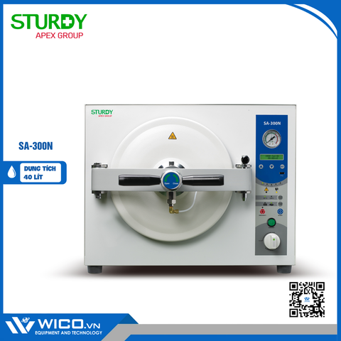 Nồi Hấp Tiệt Trùng Để Bàn Sturdy SA-300N | 40 Lít