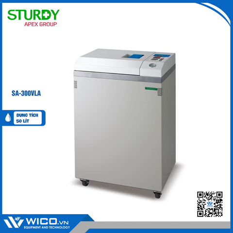 Nồi Hấp Tiệt Trùng 50 Lít Sturdy Đài Loan SA-300VLA | Có Hấp Chất Lỏng