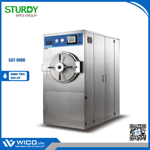 Nồi Hấp 2 Cửa Buồng Tròn Sturdy SAT-600D