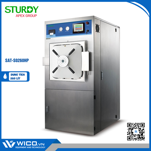 Nồi Hấp Tiệt Trùng Buồng Hấp Vuông Sturdy SAT-S0260HP | 1 cửa