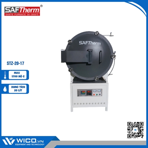 Lò Nung Chân Không 1700 Độ Saftherm STZ-20-17 | 20 Lít