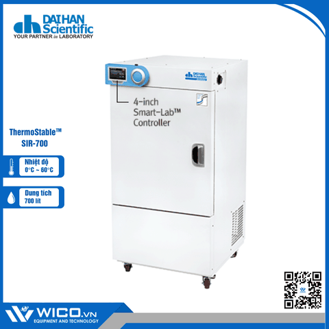 Tủ Ấm Lạnh - Tủ BOD Dòng Smart Daihan ThermoStable SIR-700