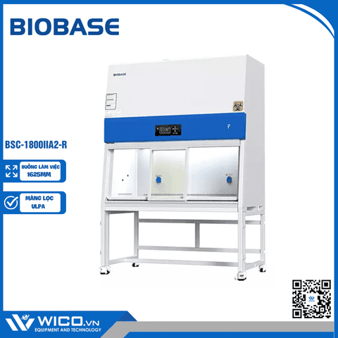 Tủ An Toàn Sinh Học Cấp II Kiểu A2 Biobase BSC-1800IIA2-R