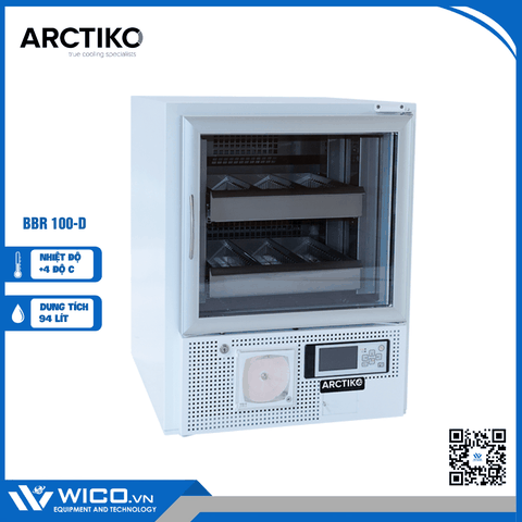 Tủ Trữ Máu Chuyên Dụng Âm 10 Độ 94 Lít Arctiko Đan Mạch BBR 100-D | Làm Lạnh Kép
