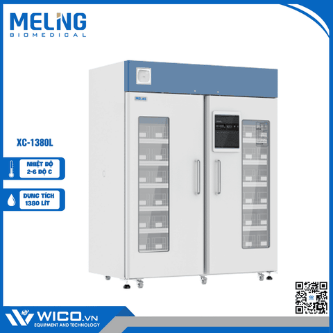 Tủ Trữ Máu Chuyên Dụng Meling - Trung Quốc XC-1380L | 1380 Lít