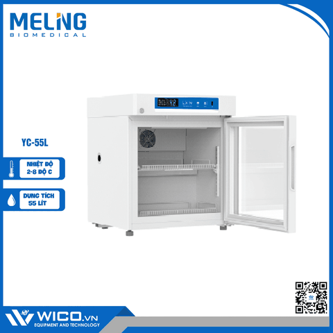 Tủ Bảo Quản Vacxin-Dược Phẩm 2-8 độ C Meling YC-55L | 55 Lít