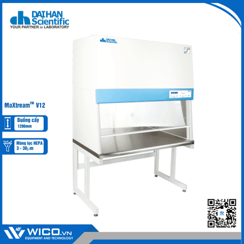 Tủ Cấy Vi Sinh Đôi Daihan Hàn Quốc MaXtream V12 | Khí Thổi Đứng