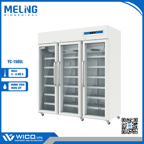 Tủ Bảo Quản Vacxin-Dược Phẩm 2-8 độ C Meling YC-1505L | 1505 Lít