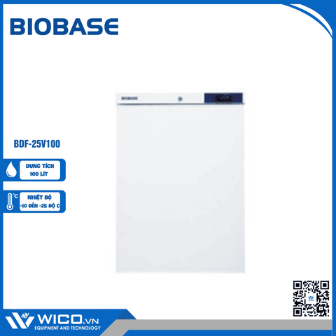 Tủ Lạnh Âm Sâu -25 Độ C Biobase BDF-25V100 | 100 Lít