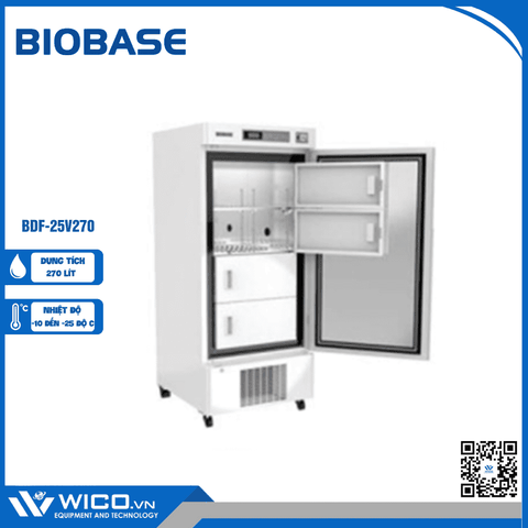 Tủ Lạnh Âm Sâu -25 Độ C Biobase BDF-25V270 | 270 Lít