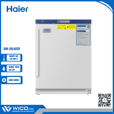 Tủ Bảo Quản Vacxin -25 độ C Chống Cháy Nổ DW-25L92SF | 92 Lít