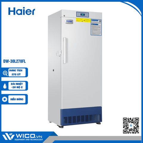 Tủ Bảo Quản Sinh Phẩm -30 Độ Haier DW-30L278FL | 278 Lít
