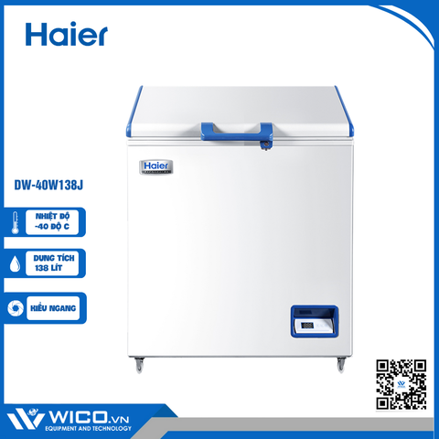 Tủ Bảo Quản -40 Độ C Haier DW-40W138J | 138 Lít