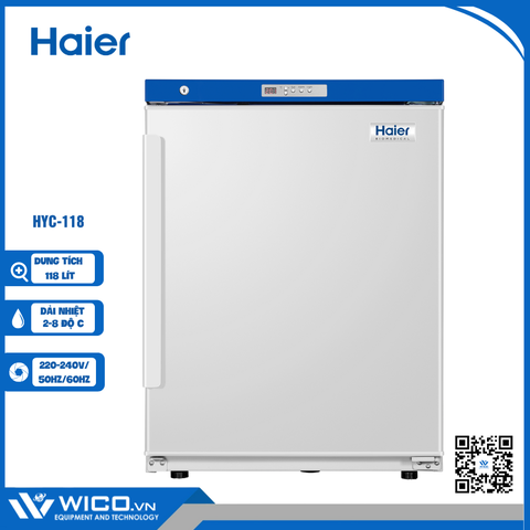 Tủ Bảo Quản 2 - 8 Độ HYC-118 | 118 Lít